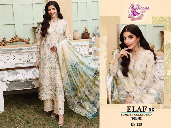 Dinsaa Elaf Summer Collection Vol 2 Nx Designer Pakistani Suit